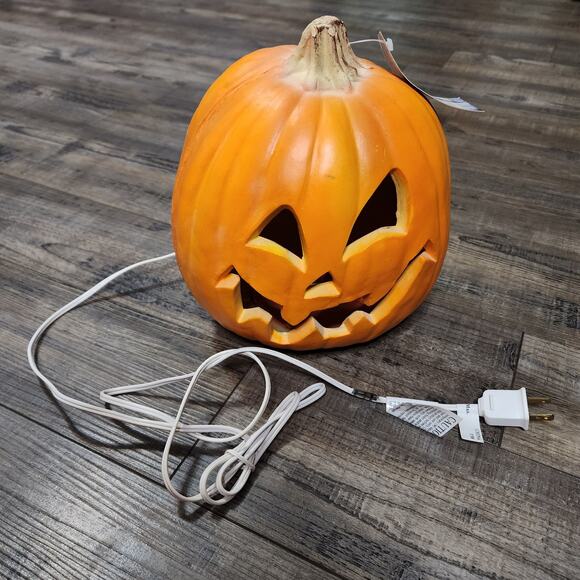 HallowScream foam spooky Jack-o-lantern. Light up Halloween decoration vintage - Picture 2 of 10